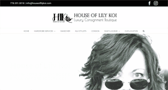 Desktop Screenshot of houseoflilykoi.com